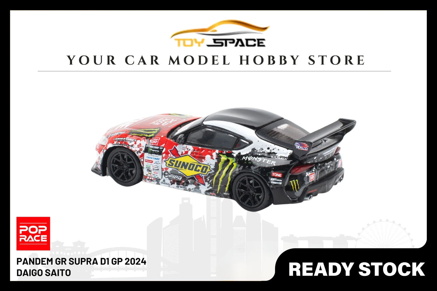 [POP RACE] 1:64 PANDEM GR Supra D1 GP 2024 Daigo Saito