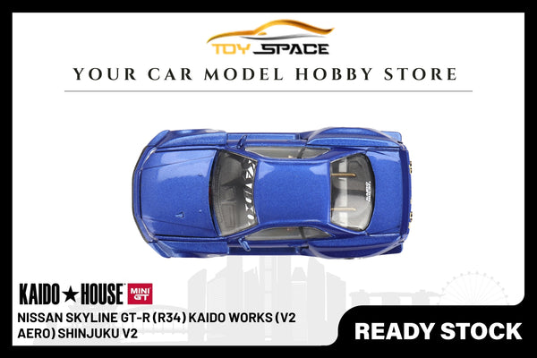 [KAIDO HOUSE] Nissan Skyline GT-R (R34) Kaido Works (V2 Aero) Shinjuku V2