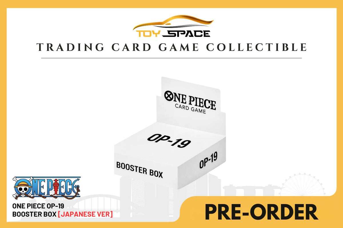 One Piece TCG: [OP-19] Booster Box [Japanese Ver] - Toy Space Diecast Online Store Singapore