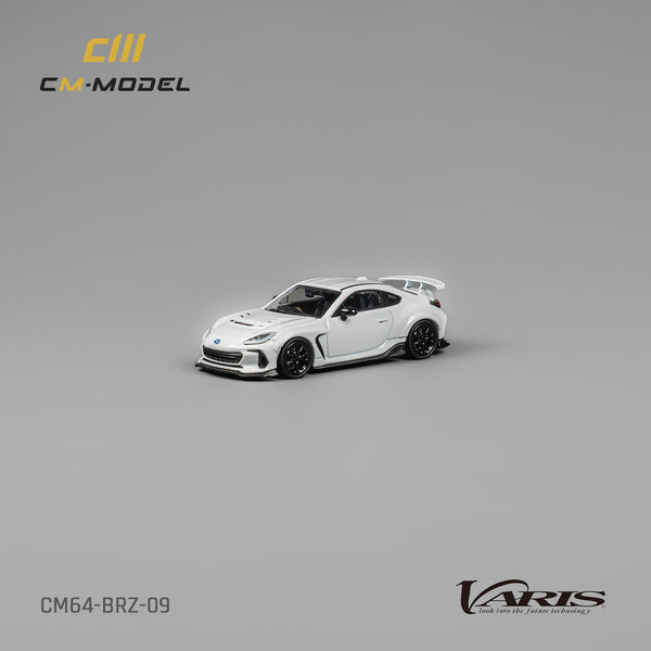 [CM MODEL] 1:64 Subaru BRZ Varis Widebody White