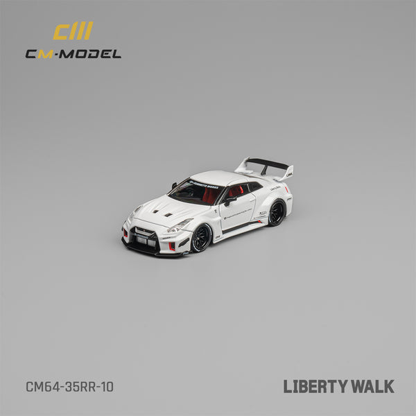 [CM MODEL] 1/64 Nissan LBWK Supersilhouette 35GT-RR White