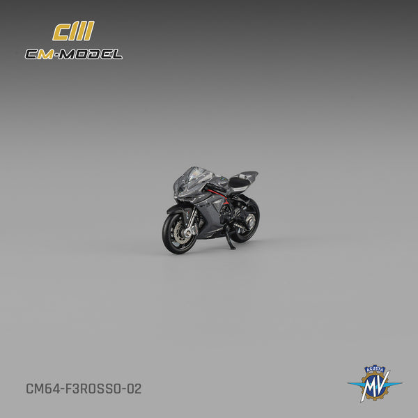 [CM MODEL] 1:64 MV Agusta F3rosso Metallic Gray