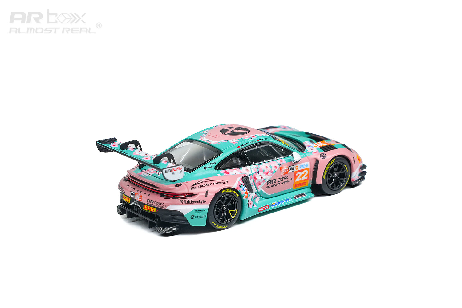 [AR BOX] 1:64 Porsche 911 GT3 R 2026 China GT Ningbo Absolute Racing #22