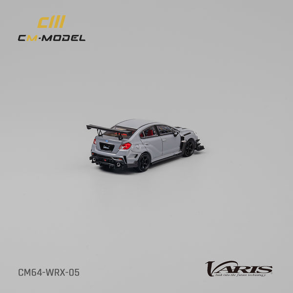 [CM MODEL] 1/64 Subaru WRX Varis Widebody 2.0 Gray