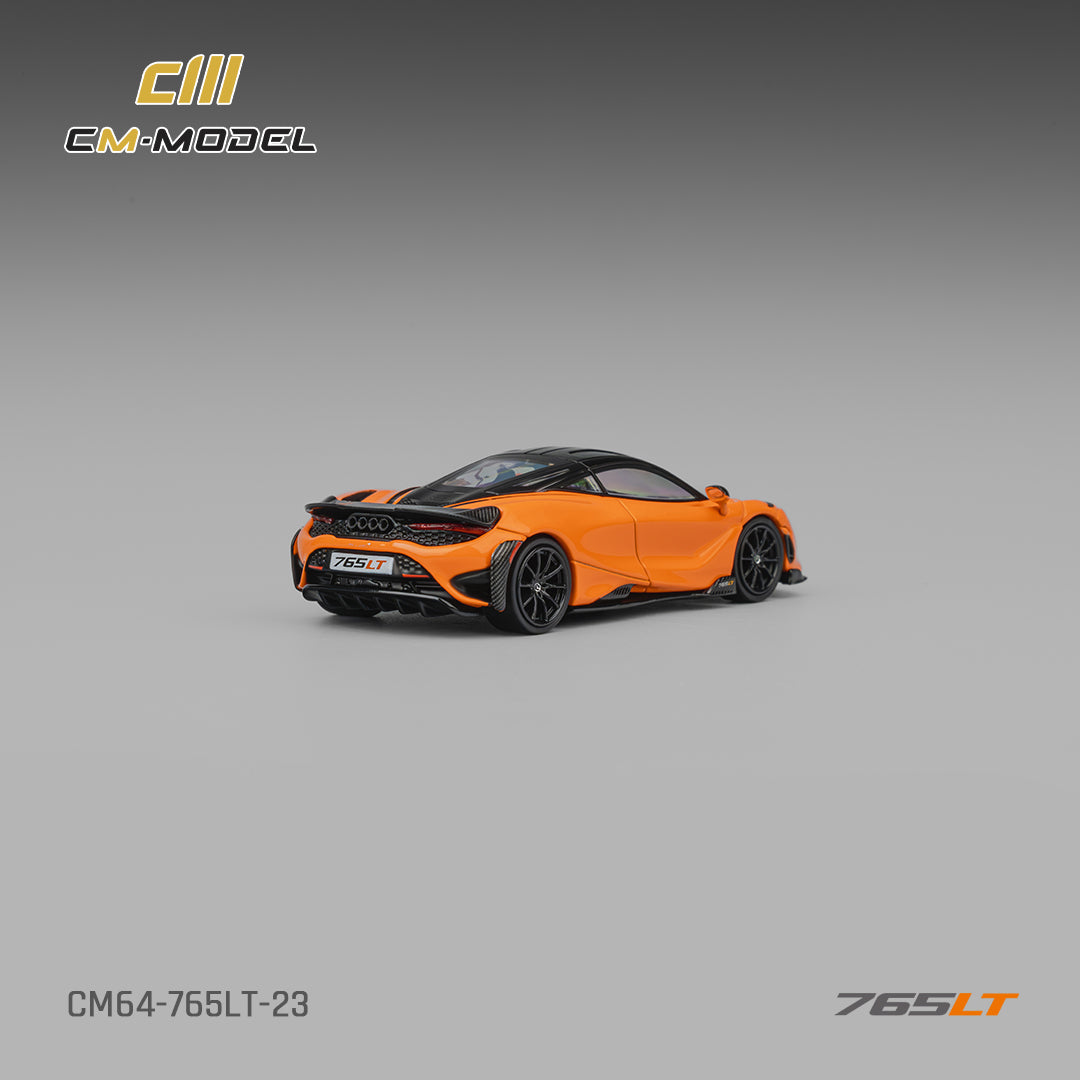[CM MODEL] 1:64 Mclaren 765LT Papaya Orange