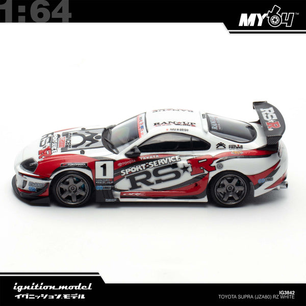 [IGNITION MODEL] 1:64 Toyota Supra (JZA80) RZ White [IG3842]