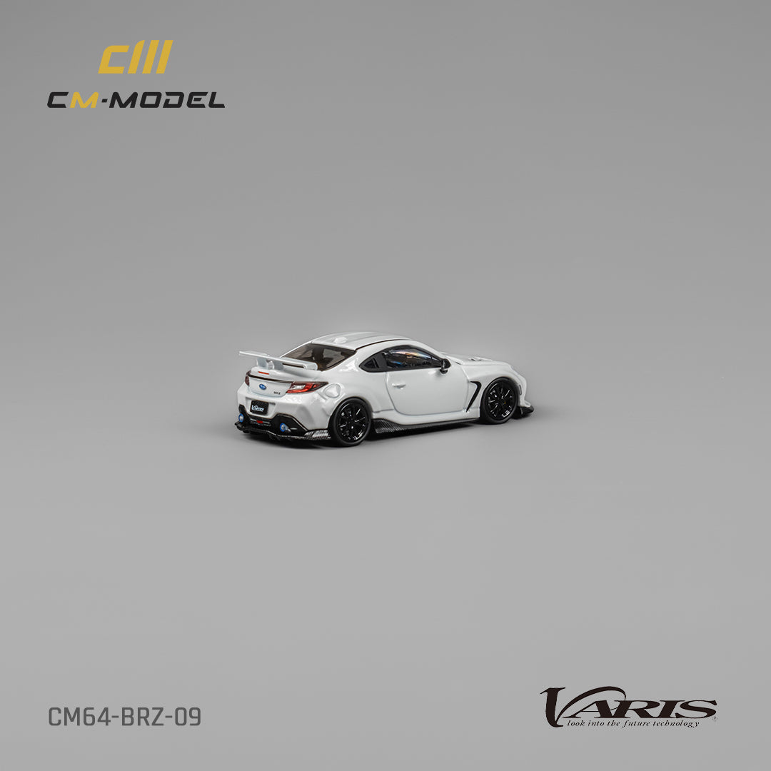 [CM MODEL] 1:64 Subaru BRZ Varis Widebody White