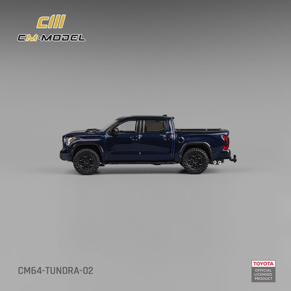 [CM MODEL] 1:64 Toyota Tundar Metallic Blue