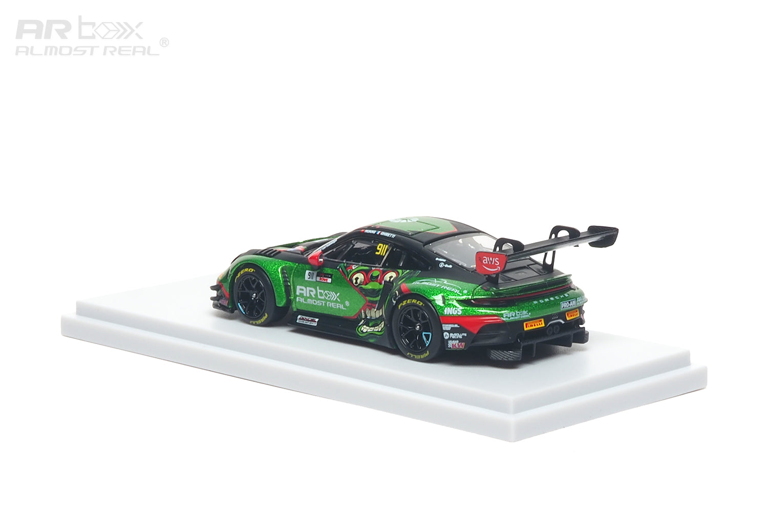 [AR BOX] 1:64 Porsche 911 GT3 R 2026 GT World Challenge Asia Mandalika #911