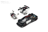[AR BOX] 1:64 Pagani Zonda Cinque Coupe 2009 Bianco Benny - Toy Space Diecast Online Store Singapore