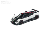 [AR BOX] 1:64 Pagani Zonda Cinque Coupe 2009 Bianco Benny - Toy Space Diecast Online Store Singapore