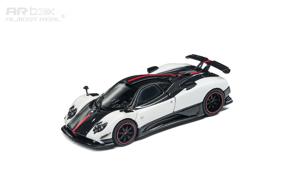 [AR BOX] 1:64 Pagani Zonda Cinque Coupe 2009 Bianco Benny - Toy Space Diecast Online Store Singapore