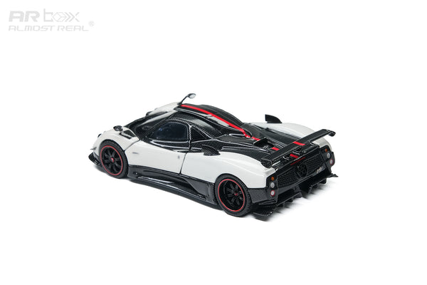 [AR BOX] 1:64 Pagani Zonda Cinque Coupe 2009 Bianco Benny - Toy Space Diecast Online Store Singapore