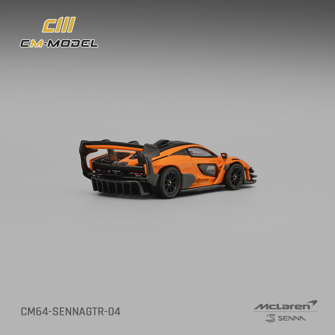 [CM MODEL] 1:64 Mclaren Senna GTR Orange