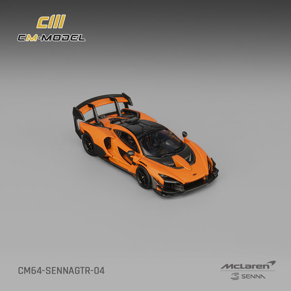 [CM MODEL] 1:64 Mclaren Senna GTR Orange