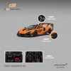 [CM MODEL] 1:64 Mclaren Senna GTR Orange