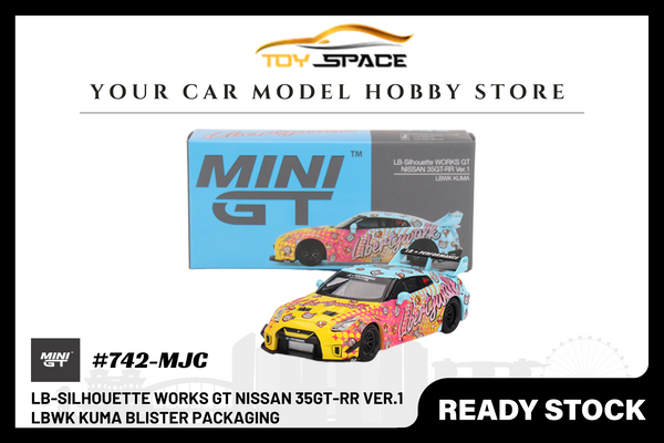 [MINI GT] LB-Silhouette Works GT Nissan 35GT-RR Ver.1 LBWK KUMA Blister Packaging