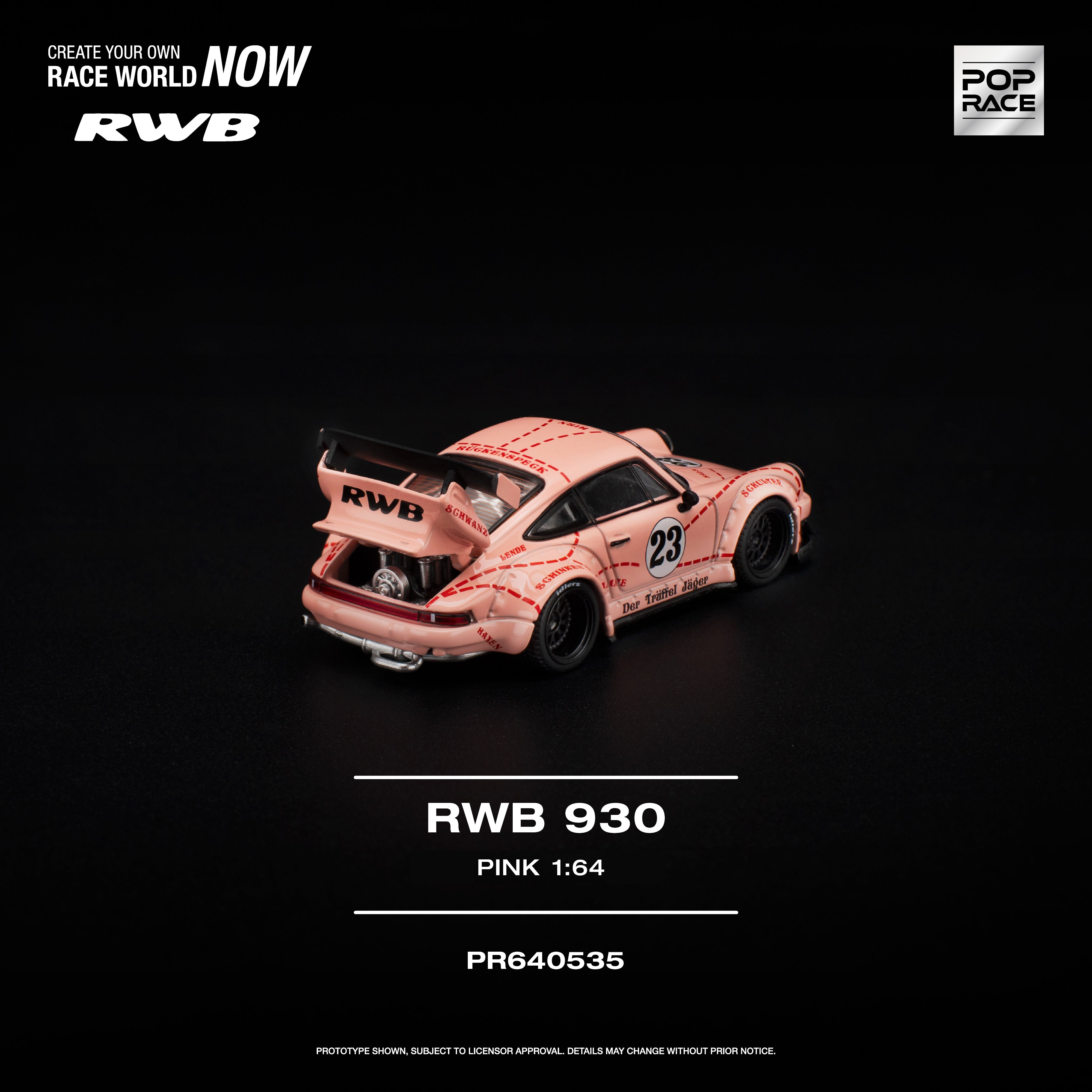 [POP RACE] 1:64 RWB 930 