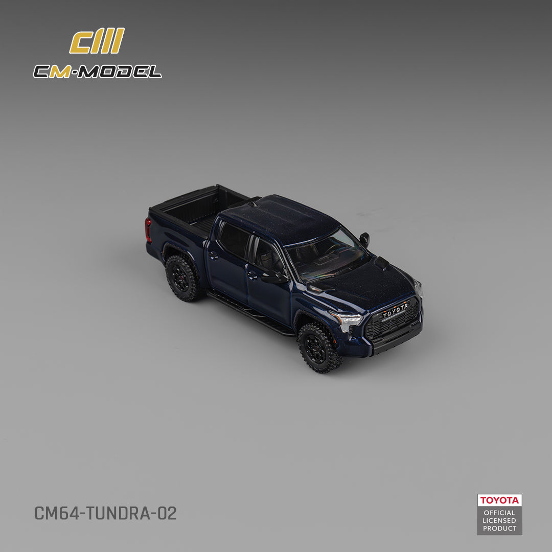[CM MODEL] 1:64 Toyota Tundar Metallic Blue