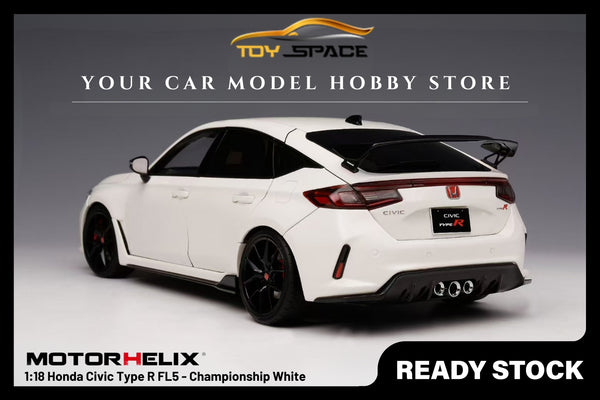 [MOTORHELIX] 1:18 Honda Civic Type R FL5 - Championship White