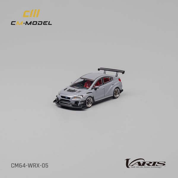 [CM MODEL] 1/64 Subaru WRX Varis Widebody 2.0 Gray