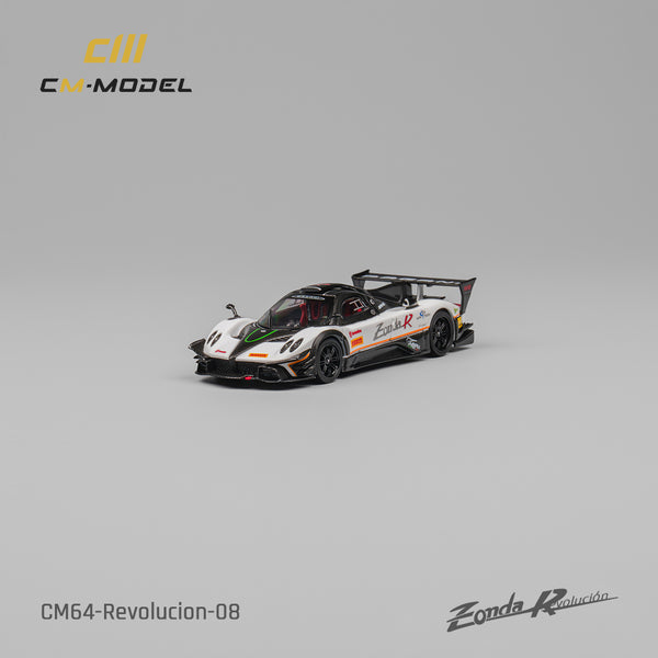 [CM MODEL] 1:64 Pagani Zonda Revolucion White