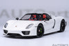 [AUTOART] 1:18 Porsche 918 Spyder Weissach Package White/Red Interior