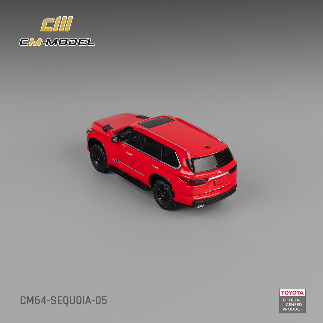 [CM MODEL] 1:64 Toyota Sequoia Red