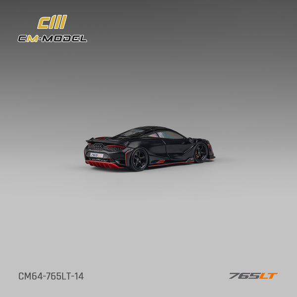 [CM MODEL] 1:64 Mclaren 765LT Matt Black