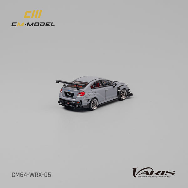 [CM MODEL] 1/64 Subaru WRX Varis Widebody 2.0 Gray