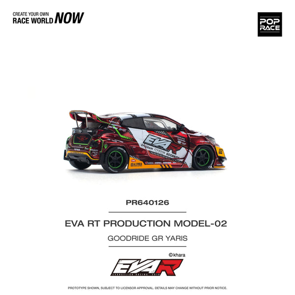 [POP RACE] 1:64 Eva RT Production Model-02 Goodride GR Yaris