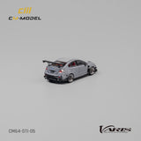 [CM MODEL] 1:64 Subaru STI Varis Widebody 1.0 Gray - Toy Space Diecast Online Store Singapore