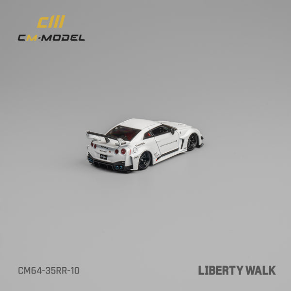 [CM MODEL] 1/64 Nissan LBWK Supersilhouette 35GT-RR White