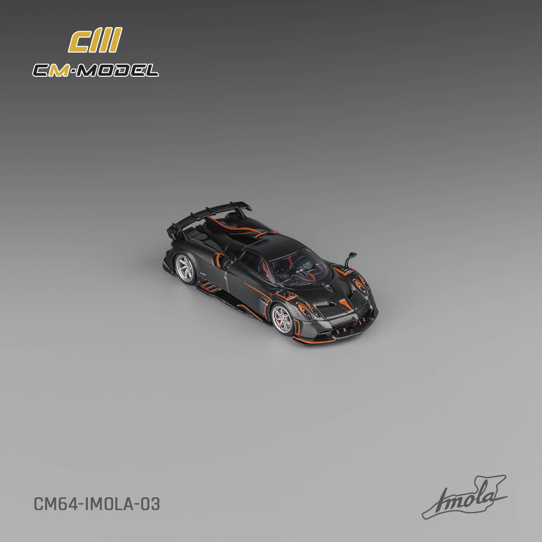 [CM MODEL] 1/64 Pagani Imola Metallic Gray