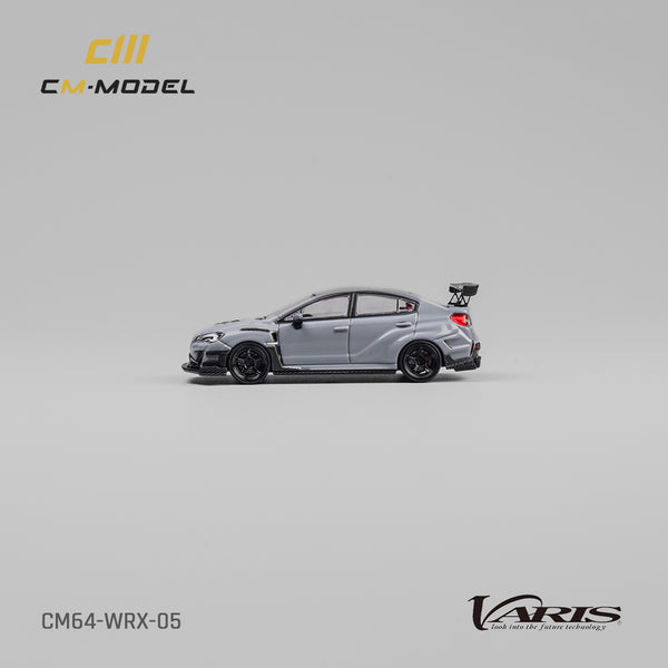 [CM MODEL] 1/64 Subaru WRX Varis Widebody 2.0 Gray