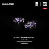[POP RACE] 1:64 Pandem Pocket Bunny 34 Purple