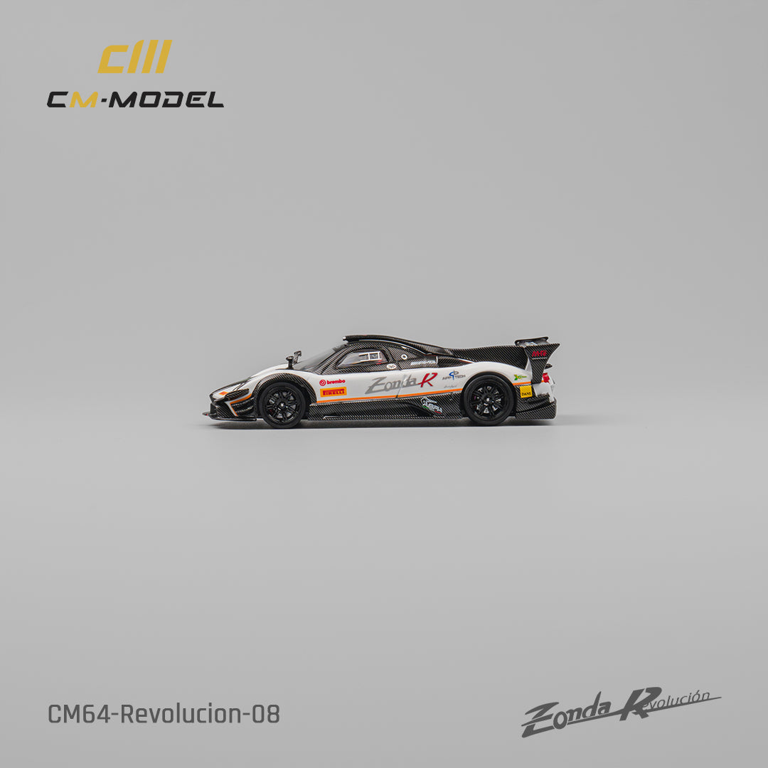 [CM MODEL] 1:64 Pagani Zonda Revolucion White