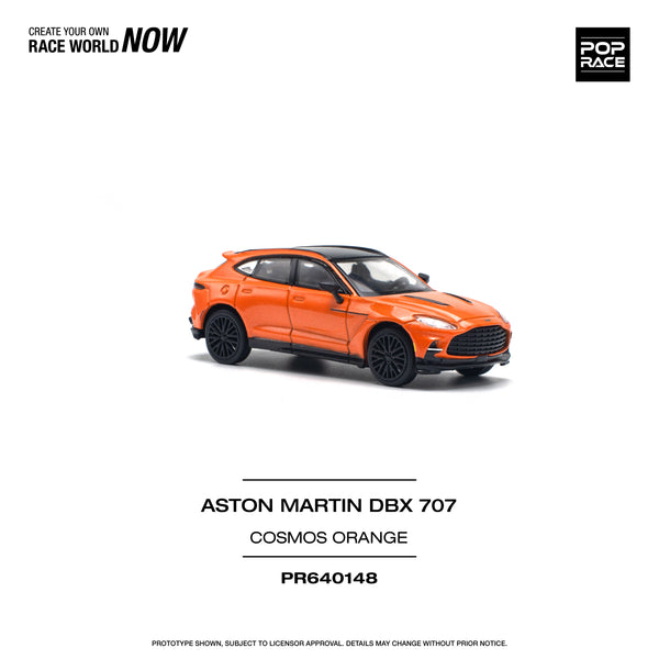 [POP RACE] 1/64 Aston Martin DBX 707 - Cosmos Orange