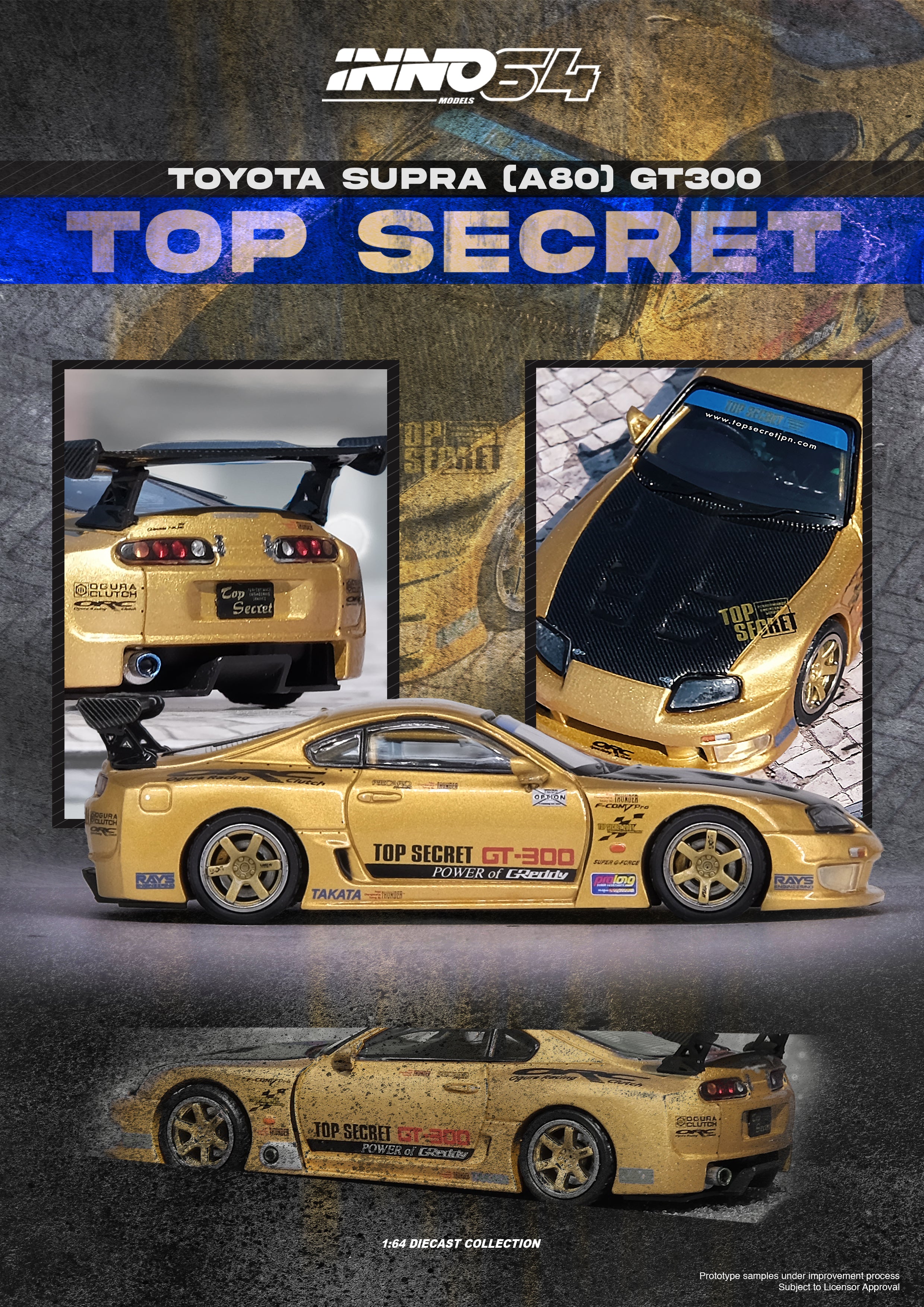 [INNO64] Toyota Supra (A80) Top Secret GT300