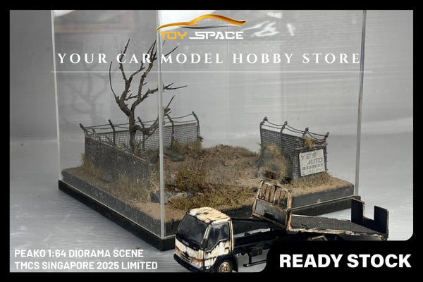 [PEAKO] 1/64 Junkyard Diorama Scene [TMCS SG 2025 Exclusive]