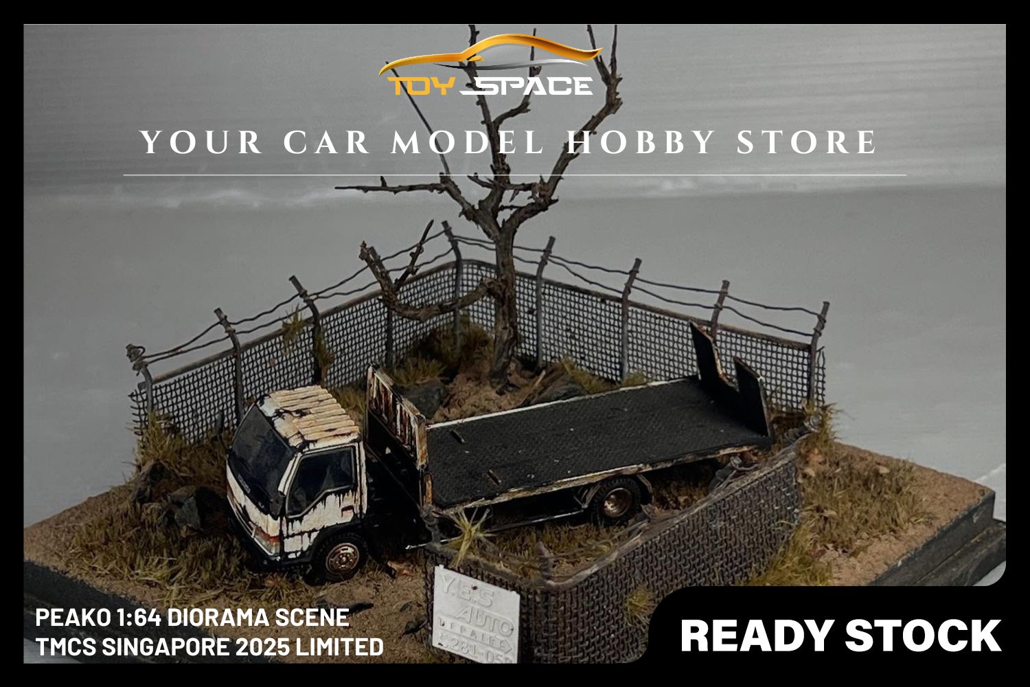 [PEAKO] 1/64 Junkyard Diorama Scene [TMCS SG 2025 Exclusive]
