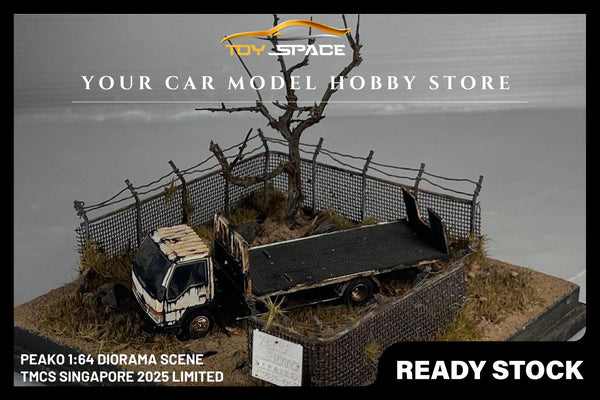 [PEAKO] 1/64 Junkyard Diorama Scene [TMCS SG 2025 Exclusive]