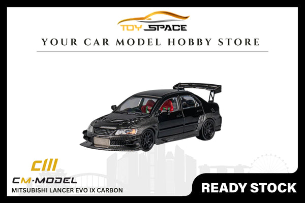 [CM MODEL] 1:64 Mitsubishi Lancer Evo IX Carbon