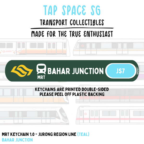 Bahar Junction MRT Station Keychain