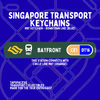 Bayfront MRT Station Keychain