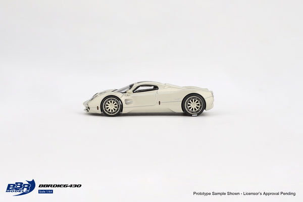 [BBR MODELS] 1:64 Pagani Utopia Presentation Grigio Rinascimento