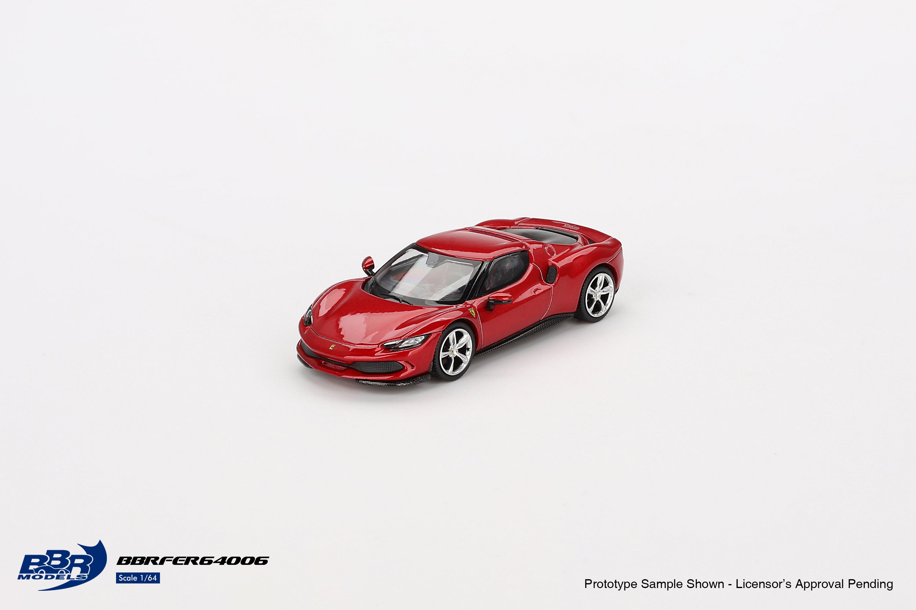 [BBR MODELS] 1:64 Ferrari 296 GTB Rosso Imola