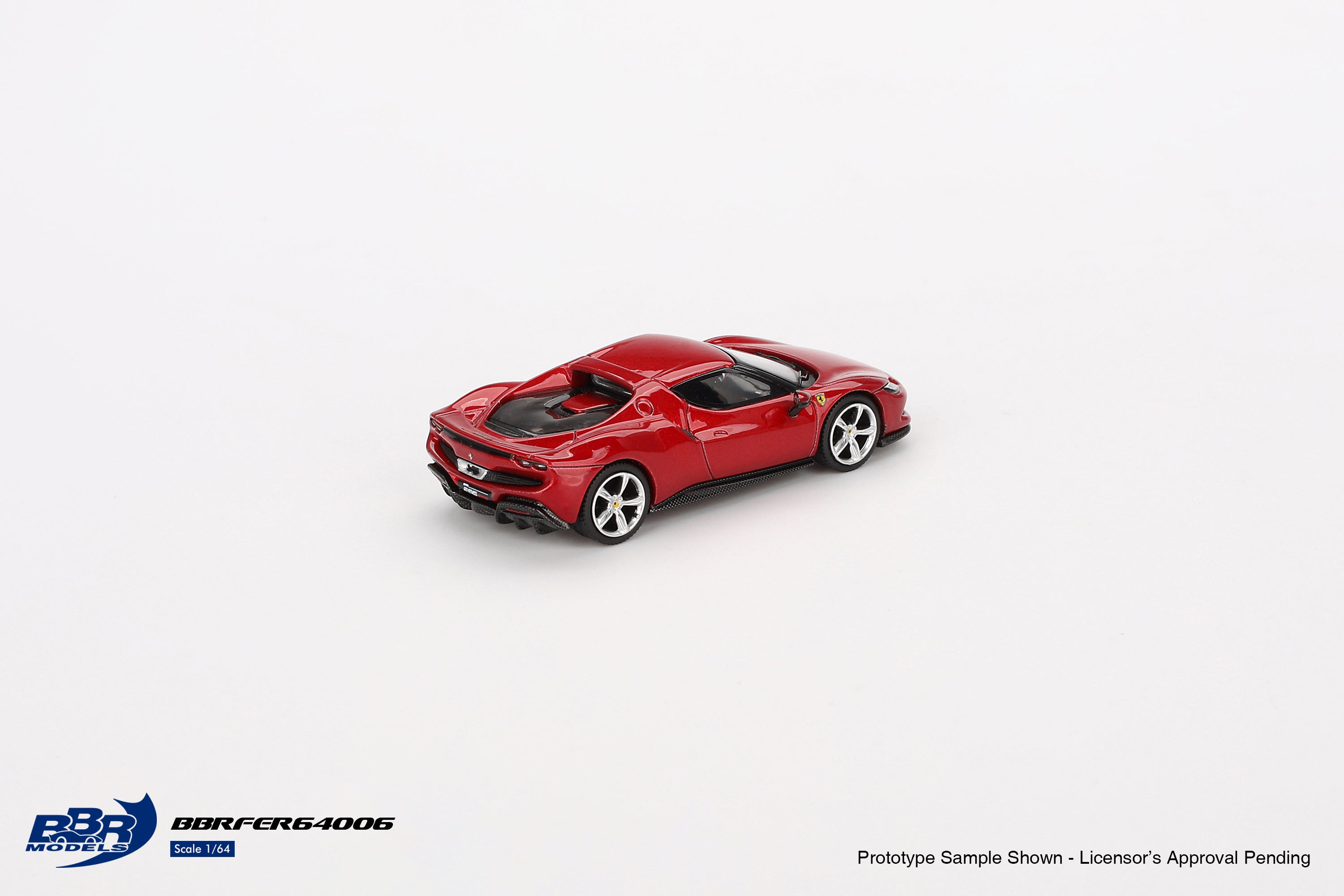 [BBR MODELS] 1:64 Ferrari 296 GTB Rosso Imola