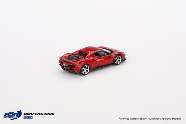 [BBR MODELS] 1:64 Ferrari 296 GTB Rosso Imola