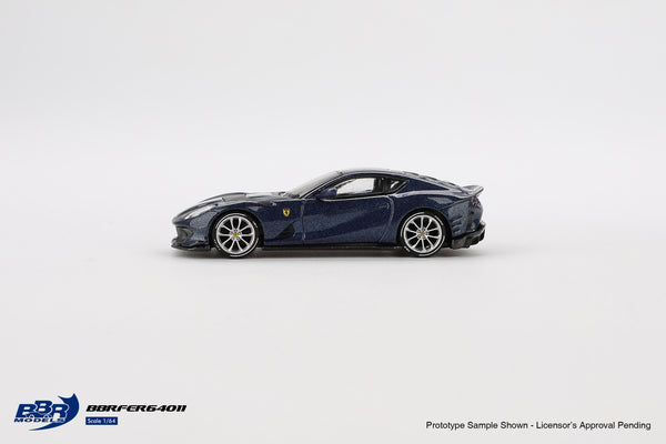 [BBR MODELS] 1:64 Ferrari 812 Competitizone Blu Tour De France